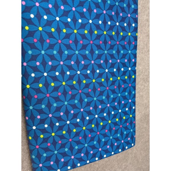 Summersault By Erin McMorris Cotton Fabric 1/2 yard x 44" Blue Geometric Pattern - Picture 5 of 7